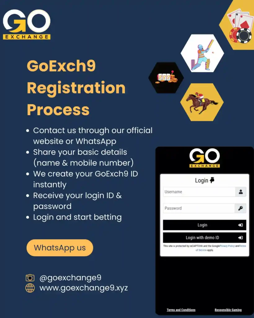 GoExch9 Registration Process